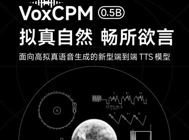 VoxCPM 0.5B参数语音生成模型达行业领先水平