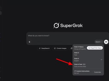 Grok 4 Fast速度优势显著 早期访问测试版开放