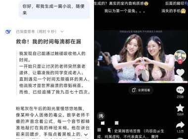 多平台上线 AI 生成合成标识，更易看清内容真假