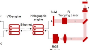 微美全息开发用于全息虚拟现实沉浸式操作的实时显微系统