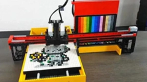 AI驱动的乐高打印机：创新艺术拼装技术详解