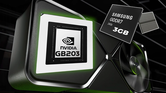 三星3GB GDDR7内存芯片量产 RTX 50 Super系列或推迟至2026年Q3