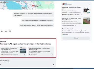 谷歌搜索 AI 模式不再「纯净」，首批赞助广告已出现