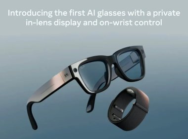 Meta第二代雷朋Display眼镜曝光：双目全彩MicroLED，2027年上市