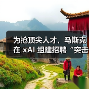 为抢顶尖人才，马斯克在 xAI 组建招聘“突击部队”（图1）