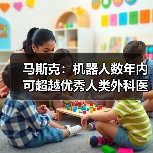 马斯克:机器人数年内可超越优秀人类外科医生,手术刀将让位于算法和执行器(图1) 马斯克:机器人数年内可超越优秀人类外科医生,手术刀将让位于算法和执行器(图1)