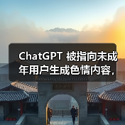 ChatGPT 被指向未成年用户生成色情内容,OpenAI 承认并着手修复(图4) ChatGPT 被指向未成年用户生成色情内容,OpenAI 承认并着手修复(图4)