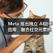 Meta 推出独立 AI助手应用,融合社交元素挑战 ChatGPT(图4) Meta 推出独立 AI助手应用,融合社交元素挑战 ChatGPT(图4)