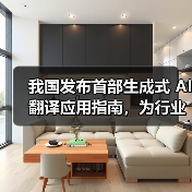 我国发布首部生成式 AI翻译应用指南,为行业提供系统指导(图3) 我国发布首部生成式 AI翻译应用指南,为行业提供系统指导(图3)