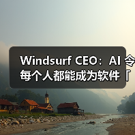 Windsurf CEO:AI 令每个人都能成为软件「建造者」(图2) Windsurf CEO:AI 令每个人都能成为软件「建造者」(图2)