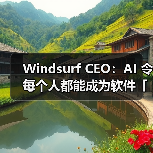 Windsurf CEO:AI 令每个人都能成为软件「建造者」(图4) Windsurf CEO:AI 令每个人都能成为软件「建造者」(图4)