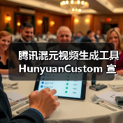 腾讯混元视频生成工具 HunyuanCustom 宣布开源,融合文本、图像、音频、视频等多模态输入生视频的能力(图3) 腾讯混元视频生成工具 HunyuanCustom 宣布开源,融合文本、图像、音频、视频等多模态输入生视频的能力(图3)