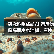 研究称生成式AI 背后隐藏高昂水电消耗,直接影响数据中心周边生活成本(图2) 研究称生成式AI 背后隐藏高昂水电消耗,直接影响数据中心周边生活成本(图2)
