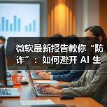 微软最新报告教你“防诈”:如何避开 AI 生成的虚假招聘与诈骗网站(图1) 微软最新报告教你“防诈”:如何避开 AI 生成的虚假招聘与诈骗网站(图1)