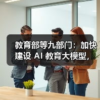 教育部等九部门:加快建设 AI 教育大模型,完善教育领域多模态语料库(图3) 教育部等九部门:加快建设 AI 教育大模型,完善教育领域多模态语料库(图3)