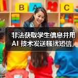非法获取学生信息并用 AI 技术发送骚扰短信，在校大学生被抓（图4）
