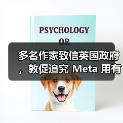 多名作家致信英国政府,敦促追究 Meta 用有版权书籍训练 AI 的侵权责任(图2) 多名作家致信英国政府,敦促追究 Meta 用有版权书籍训练 AI 的侵权责任(图2)