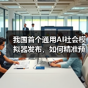 我国首个通用AI社会模拟器发布,如何精准预演社会运行规律?(图3) 我国首个通用AI社会模拟器发布,如何精准预演社会运行规律?(图3)