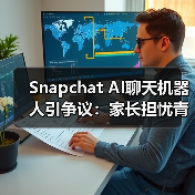 Snapchat AI聊天机器人引争议:家长担忧青少年沉迷?(图1) Snapchat AI聊天机器人引争议:家长担忧青少年沉迷?(图1)