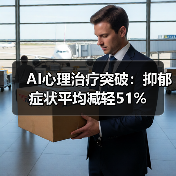 AI心理治疗突破:抑郁症状平均减轻51%(图1) AI心理治疗突破:抑郁症状平均减轻51%(图1)