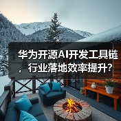 华为开源AI开发工具链,行业落地效率提升?(图1) 华为开源AI开发工具链,行业落地效率提升?(图1)