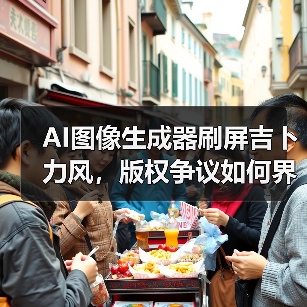 AI图像生成器刷屏吉卜力风，版权争议如何界定？（图3）