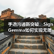 手语沟通新突破，SignGemma如何实现无障碍交流？（图1）