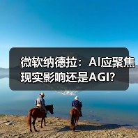 微软纳德拉:AI应聚焦现实影响还是AGI?(图3) 微软纳德拉:AI应聚焦现实影响还是AGI?(图3)