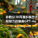 参数仅3B开源多模态大模型性能媲美GPT-4o（图1）