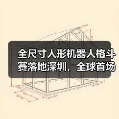 全尺寸人形机器人格斗赛落地深圳，全球首场“机甲拳王”即将开擂（图1）