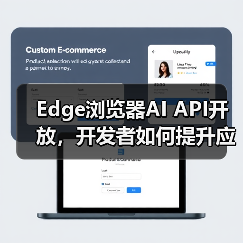 Edge浏览器AI API开放，开发者如何提升应用体验？（图3）
