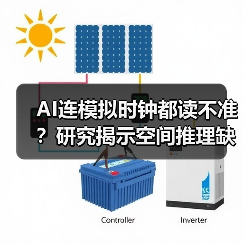 AI连模拟时钟都读不准？研究揭示空间推理缺陷
