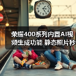 荣耀400系列内置AI视频生成功能 静态照片秒变5秒动态视频