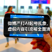 微博严打AI起号乱象，虚假内容引流被全面清理