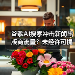 谷歌AI搜索冲击新闻出版商流量？未经许可提取内容致链接率骤降