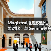 Magistral推理模型性能对比：与Gemini等竞品实测分析（图2）