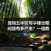 昆明五华区写字楼出租问题有多严重？一组数据告诉你答案（图3）