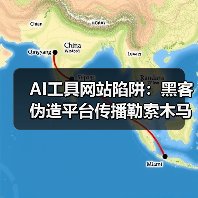 AI工具网站陷阱:黑客伪造平台传播勒索木马(图1) AI工具网站陷阱:黑客伪造平台传播勒索木马(图1)