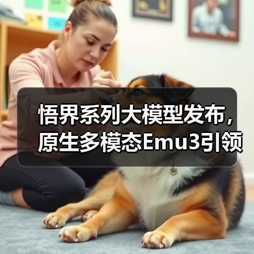 悟界系列大模型发布,原生多模态Emu3引领跨模态交互革新(图3) 悟界系列大模型发布,原生多模态Emu3引领跨模态交互革新(图3)