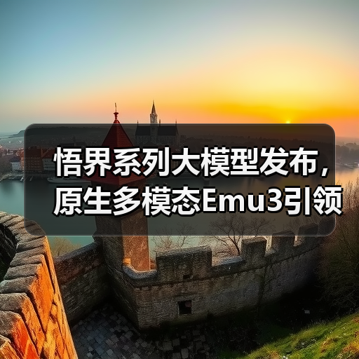 悟界系列大模型发布,原生多模态Emu3引领跨模态交互革新(图4) 悟界系列大模型发布,原生多模态Emu3引领跨模态交互革新(图4)