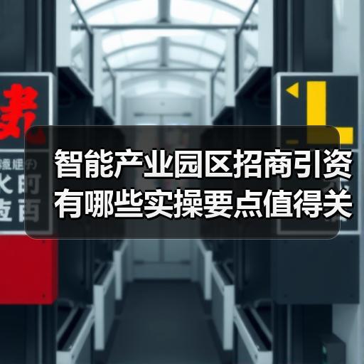 智能产业园区招商引资有哪些实操要点值得关注
