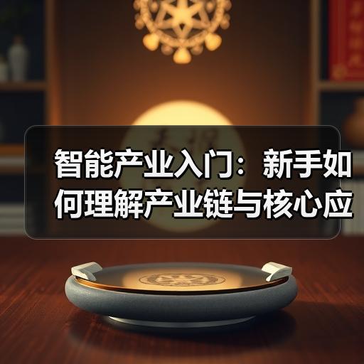 智能产业入门：新手如何理解产业链与核心应用场景